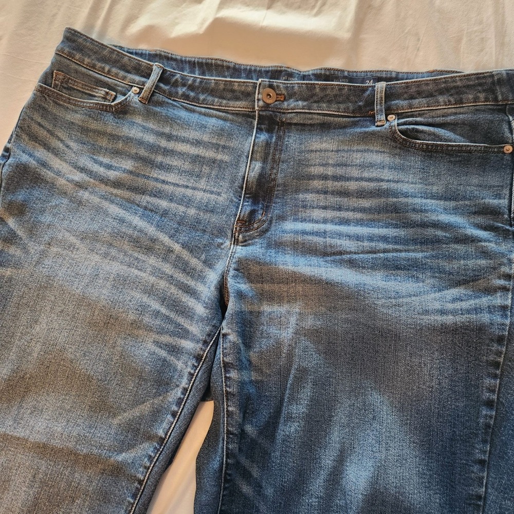 J.Jill Denim Relaxed Boyfriend Jeans Blue Wash‎ Women's Size 24 - Picture 2 of 10